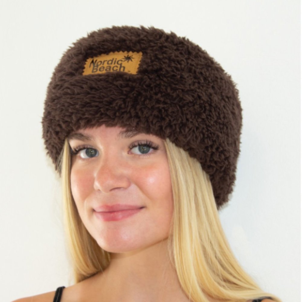 Brown Nordic Beach Head Wrap